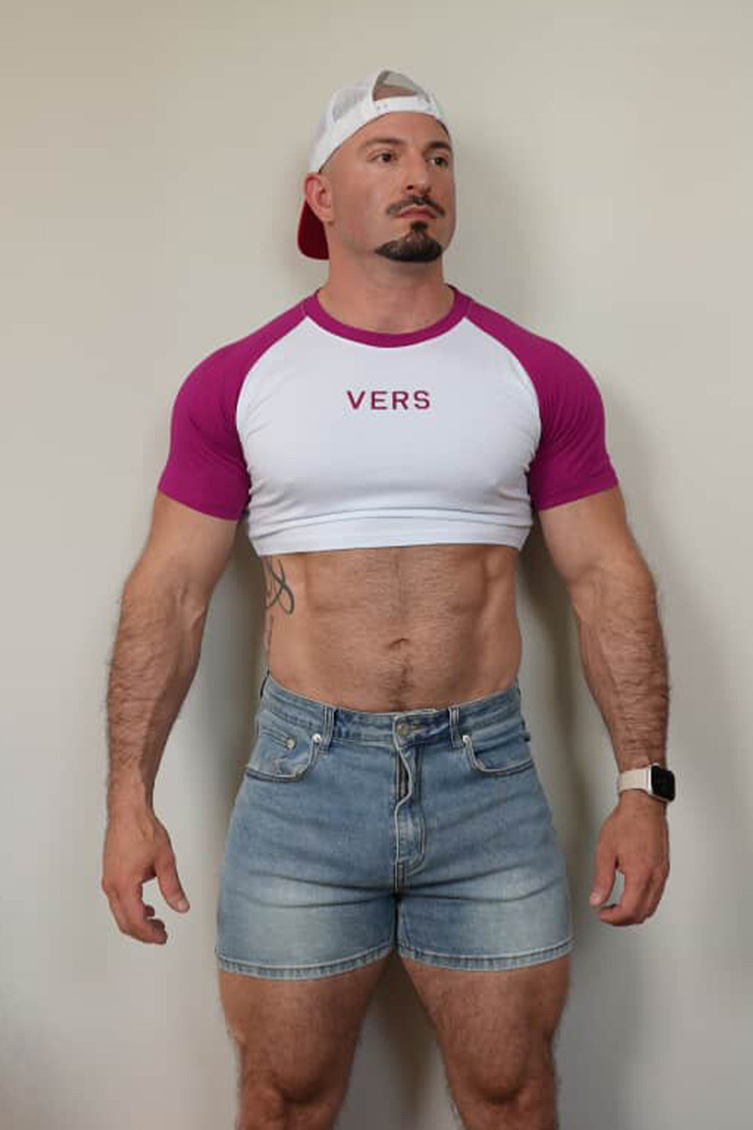 Muscle-Fit Crop Tee - Versatile