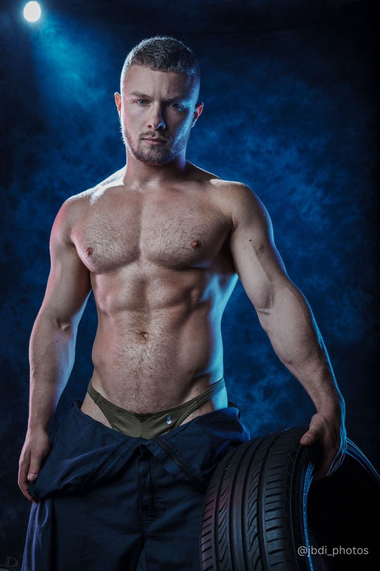 Cheeky Classic G-String Thong - Army Green