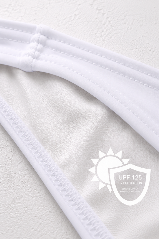 Classic Scrunch-Butt Swim Briefs - Polar White