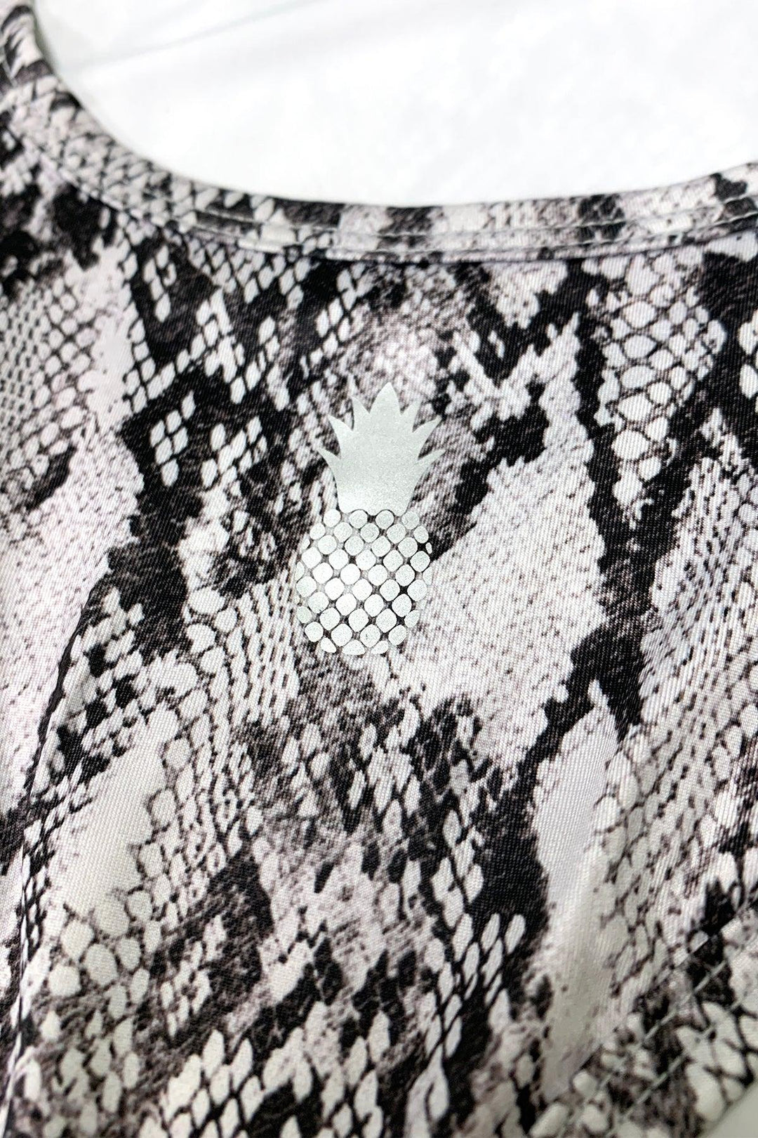 Breaking-Hearts Bodysuit - Snake Print - JJ Malibu 