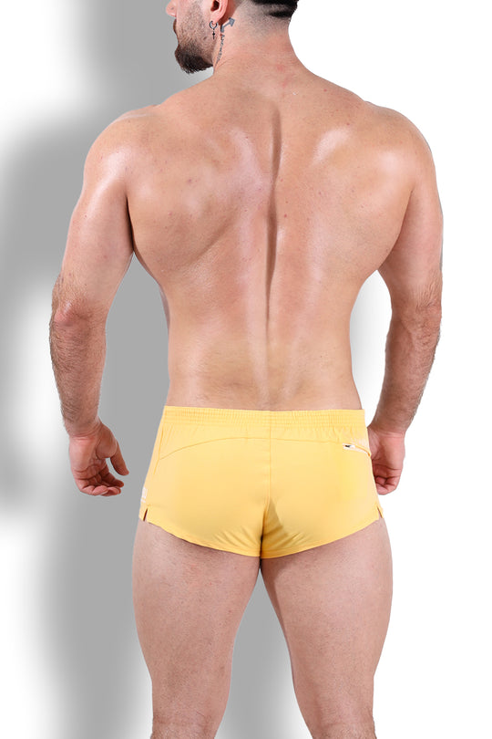 Stretch-It 2" Short Shorts - Banana Yellow