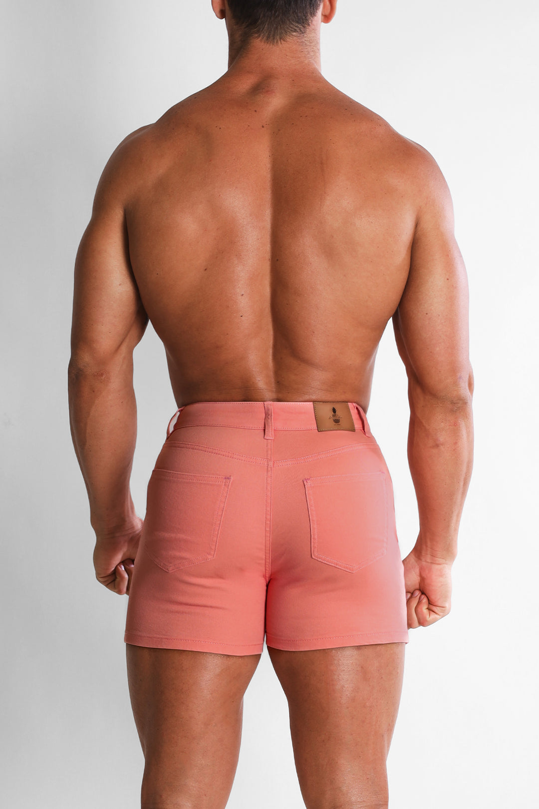 Men's Color Pop 3.5'' Denim Shorts - Hot Pink