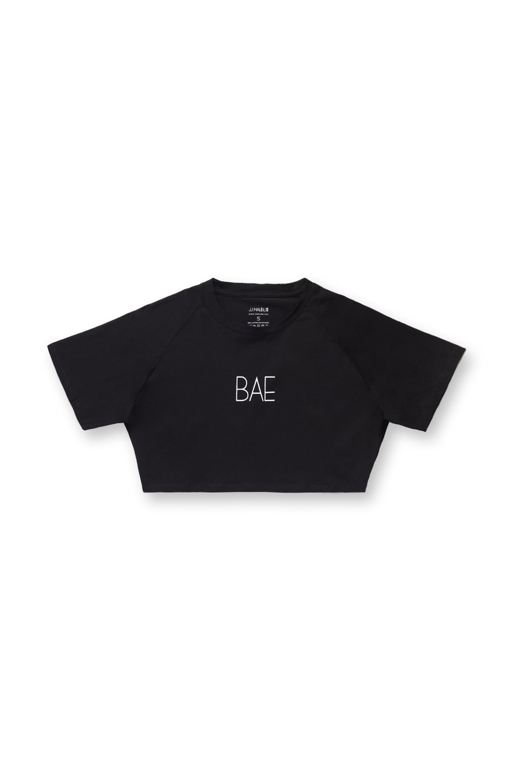 Muscle-Fit Crop Tee - Midnight Bae