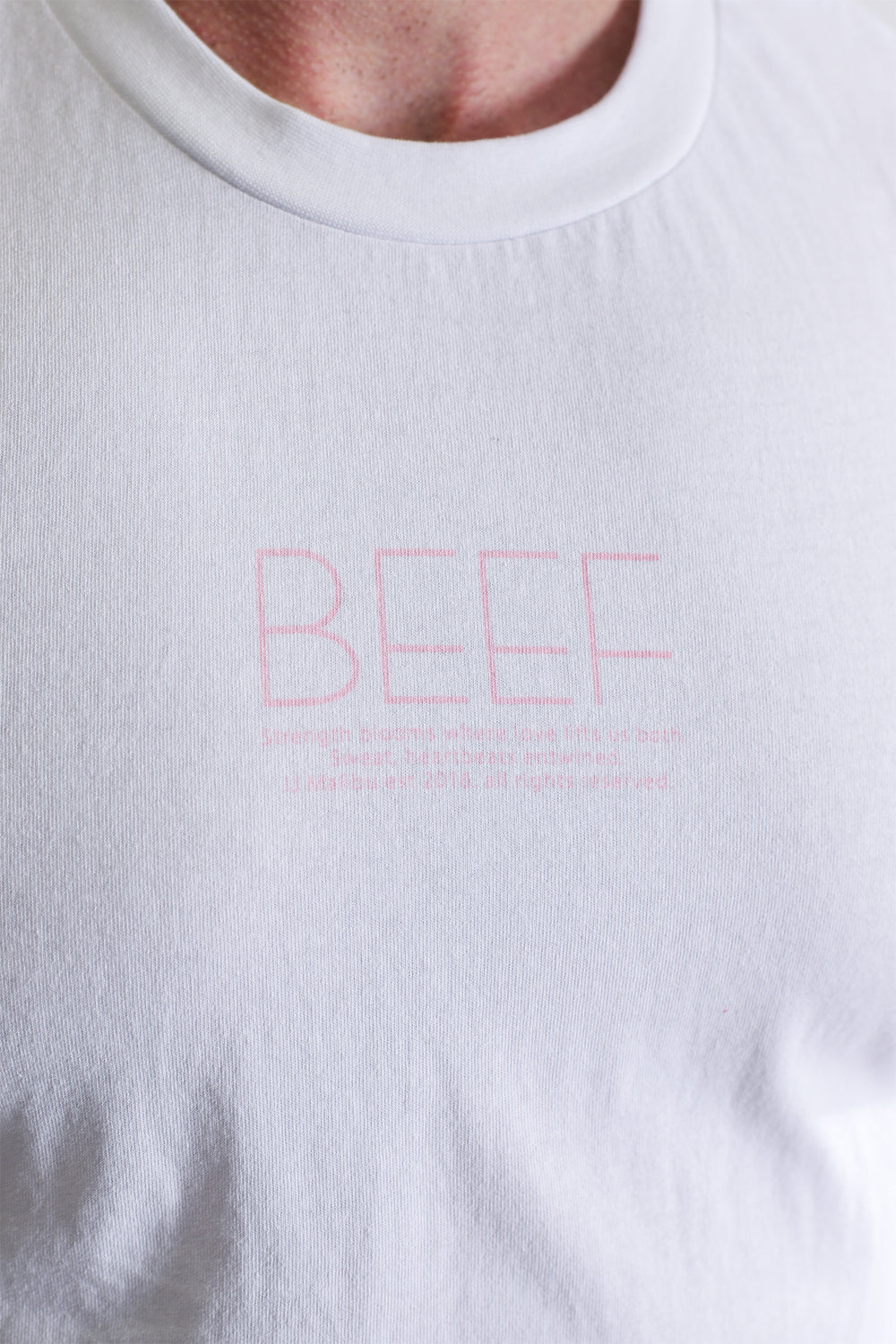 Escapism Muscle-Fit Crop Tank - Beef