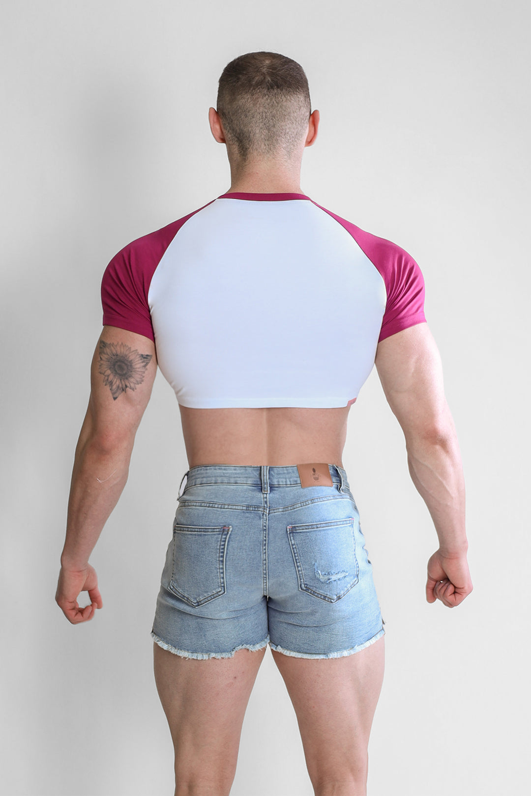 Muscle-Fit Crop Tee - Versatile